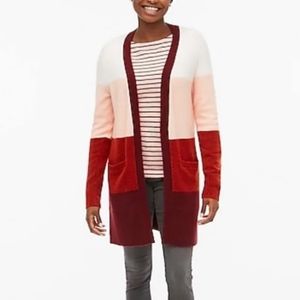 JCrew long cardigan XS